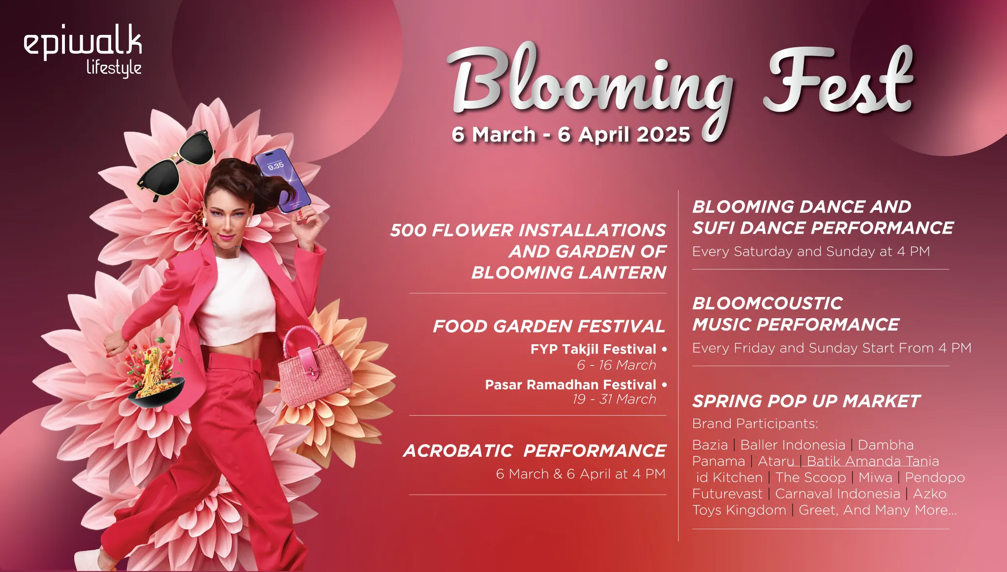 Blooming Fest at Epiwalk Lifestyle